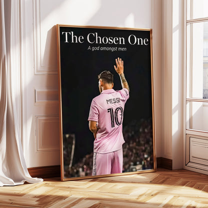 Lionel Messi "The Chosen One" Poster