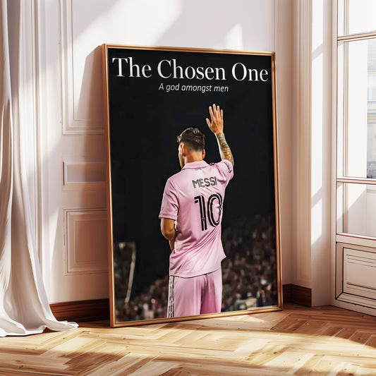 Lionel Messi "The Chosen One" Poster