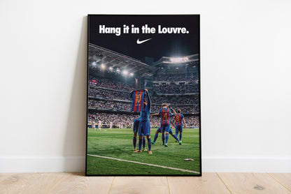 Lionel Messi Poster Print