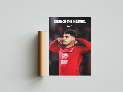 Morgan Gibbs White Poster Print