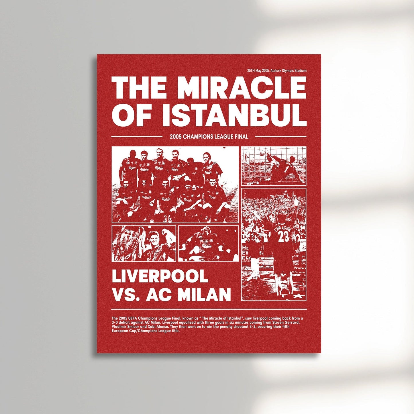 Liverpool "Istanbul" Poster Print