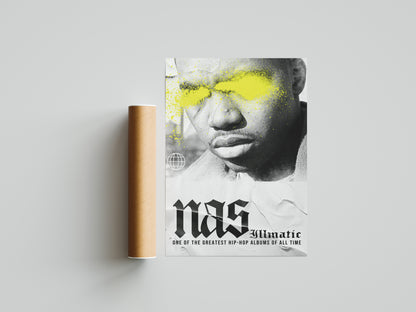 Nas "ILLMATIC" Poster Print