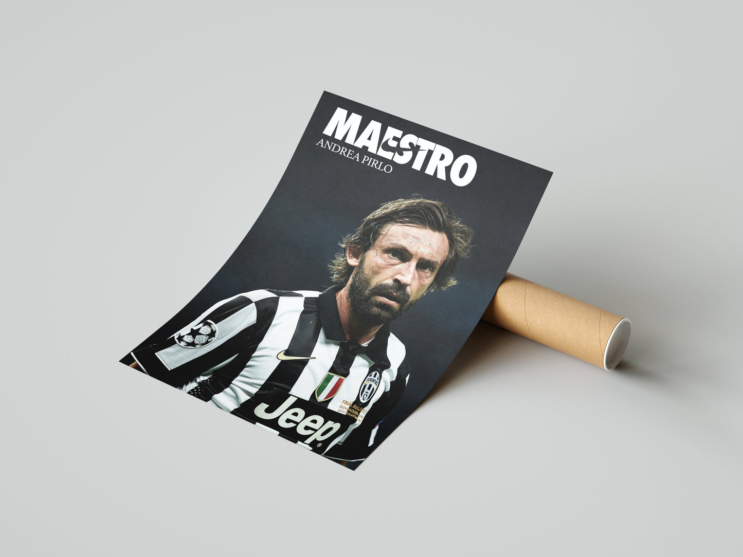 Andrea Pirlo "Maestro" Poster Print