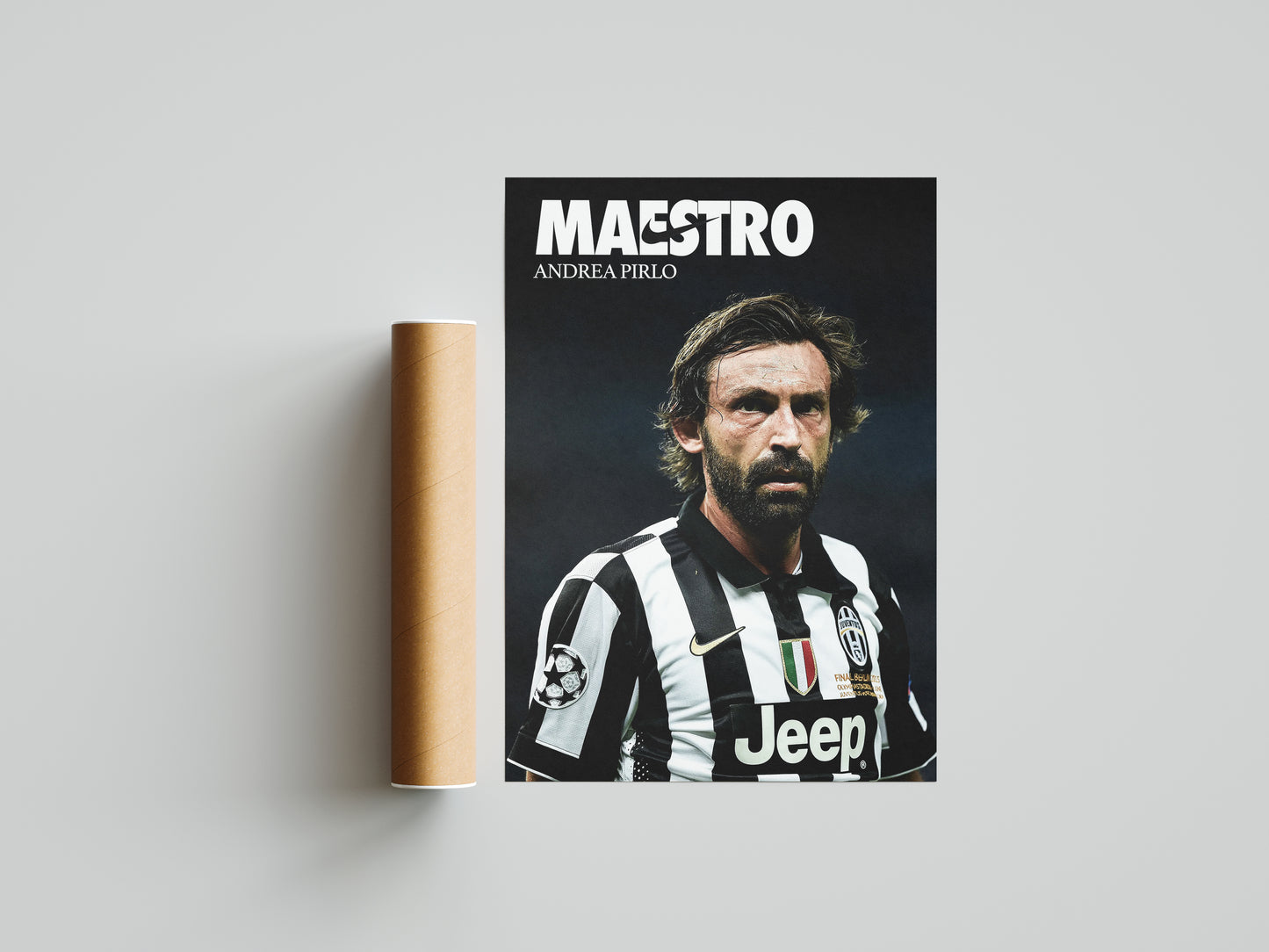 Andrea Pirlo "Maestro" Poster Print