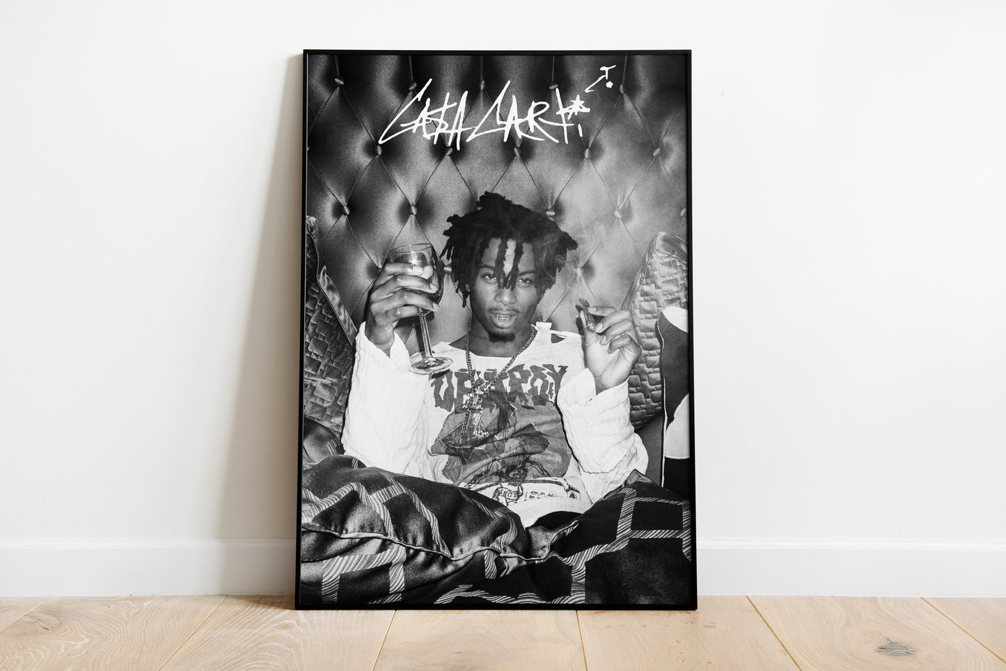 Playboi Carti, signierte Signatur, Hip Hop, Rap, Drill, Digitaldruck, Poster, Wand-Kunst-Dekor, Geburtstagsgeschenk, Ausdrucke