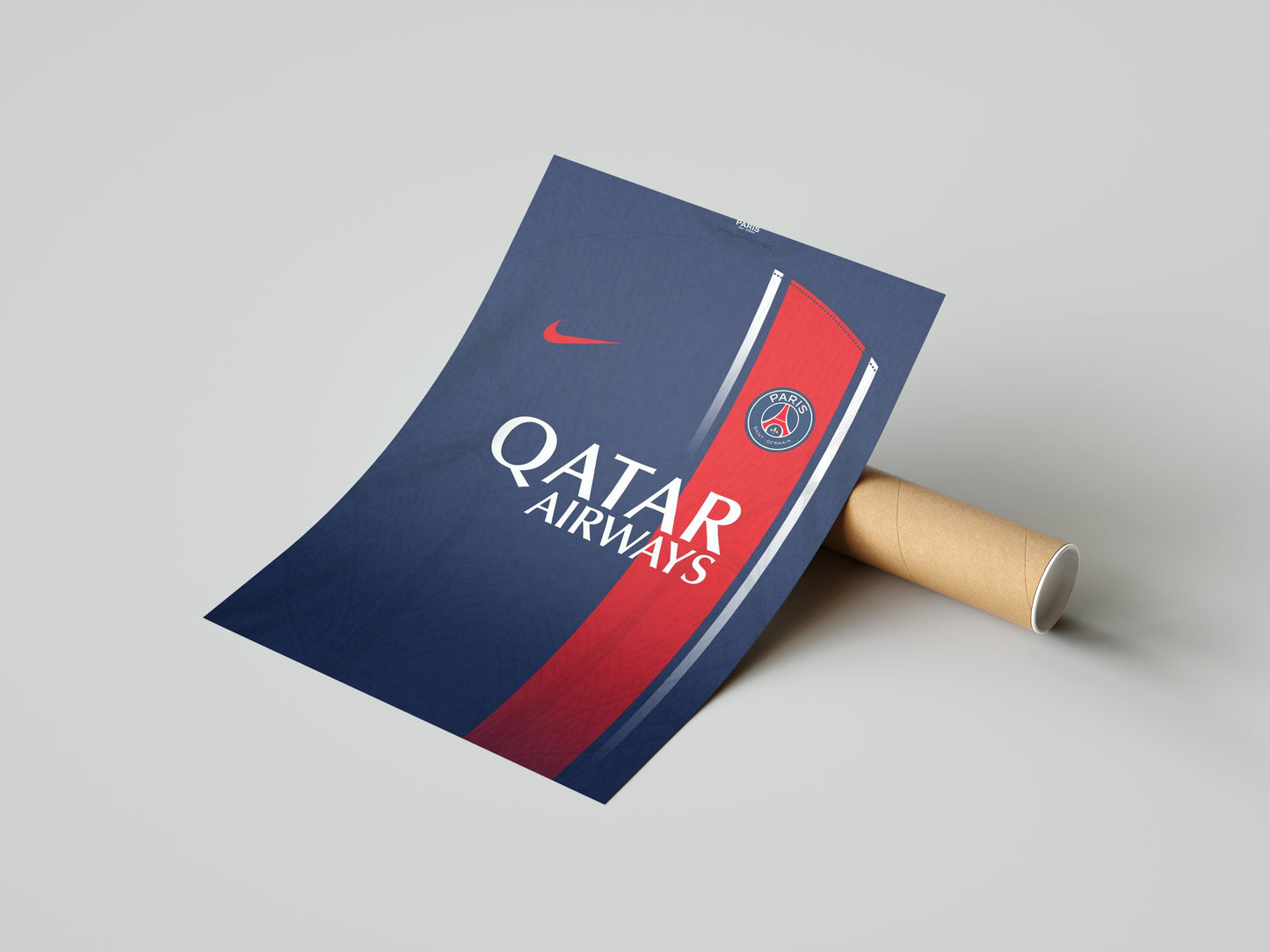 PSG Shirt Poster Print