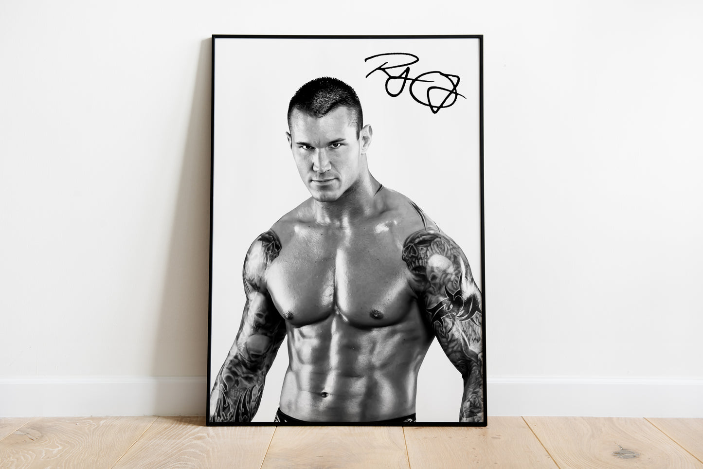 Randy Orton, WWE, signierte Signatur, Digitaldruck, Poster, Wand-Kunst-Dekor, Geburtstagsgeschenk, Ausdrucke