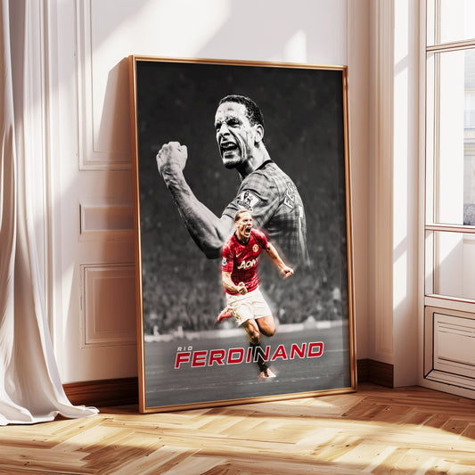 Rio Ferdinand Poster