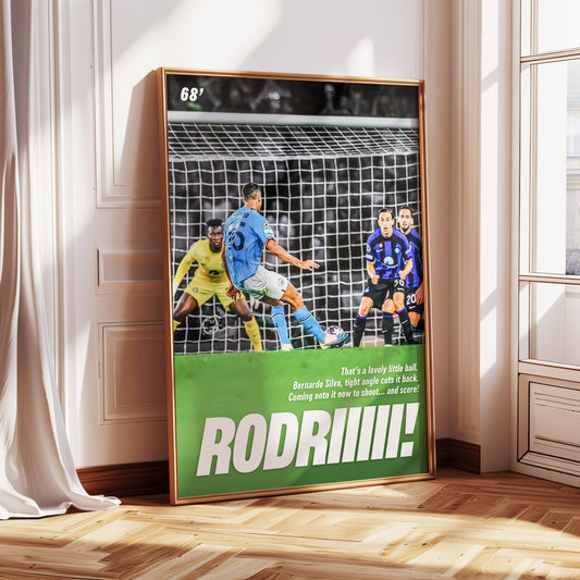 Rodri Poster Print
