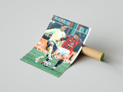 Ronaldinho "Close Your Legs" Poster Print