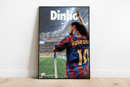 Ronaldinho Poster Print