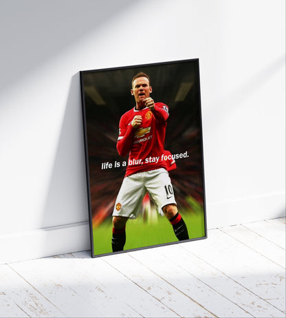 Wayne Rooney Poster