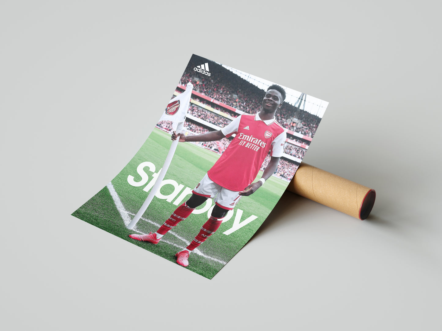 Bukayo Saka Poster Print