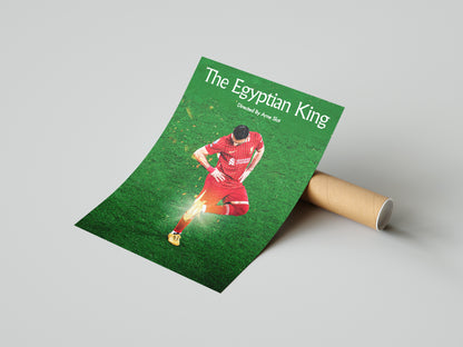 Mohamed Salah "The Egyptian King" Poster