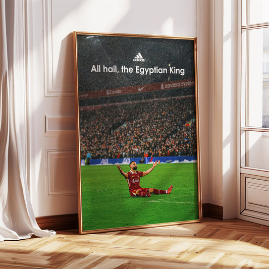 Mohamed Salah "The Egyptian King" Poster