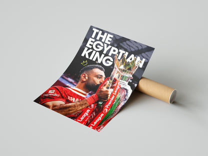 Mohamed Salah "The Egyptian King" Poster