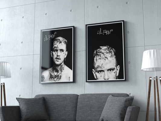 Lil Peep Poster Prints x2