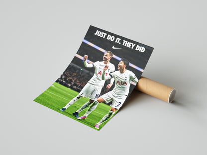 Son Heung-min & James Maddison Poster Print