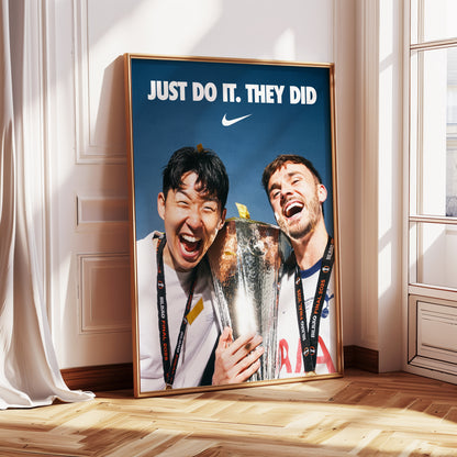 Son Heung-min & James Maddison Poster