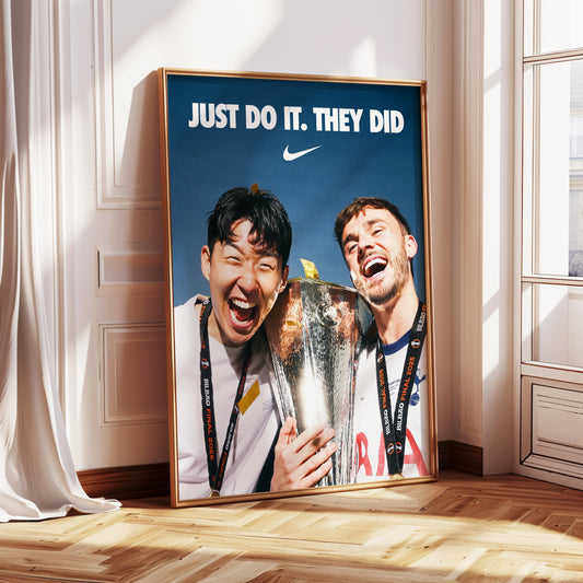 Son Heung-min & James Maddison Poster