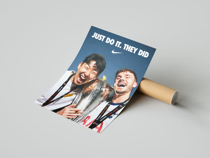 Son Heung-min & James Maddison Poster