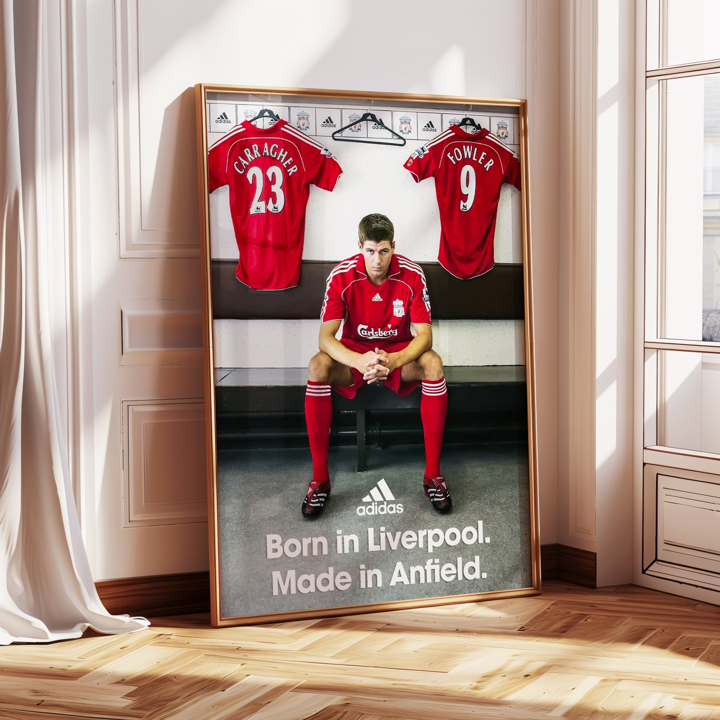 Steven Gerrard 'Made in Anfield' Poster