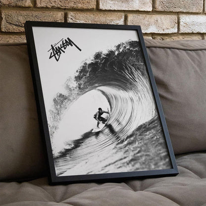 Stussy Surfing Poster Print