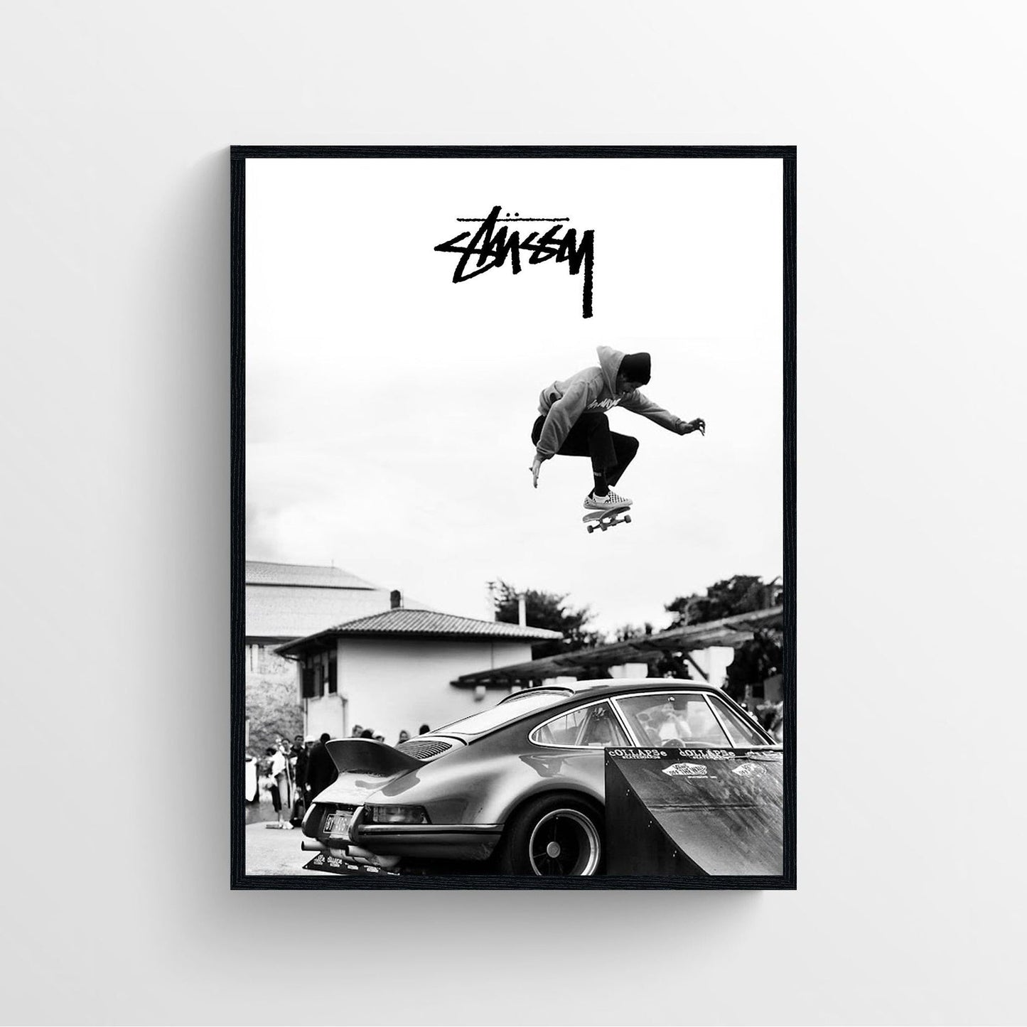 Stussy Skateboarding x Porsche 911 Poster Print