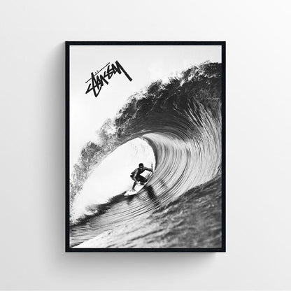 Stussy Surfing Poster Print