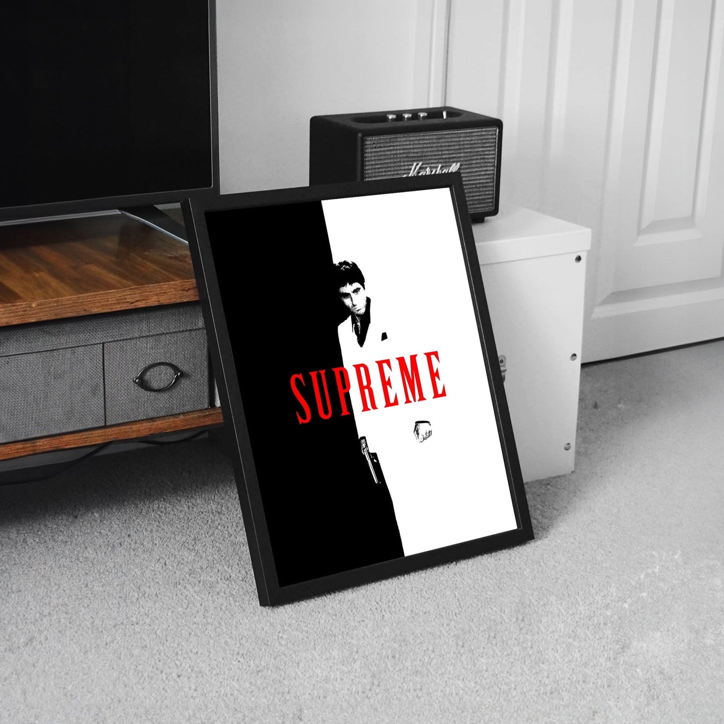 Supreme Scarface Poster Print