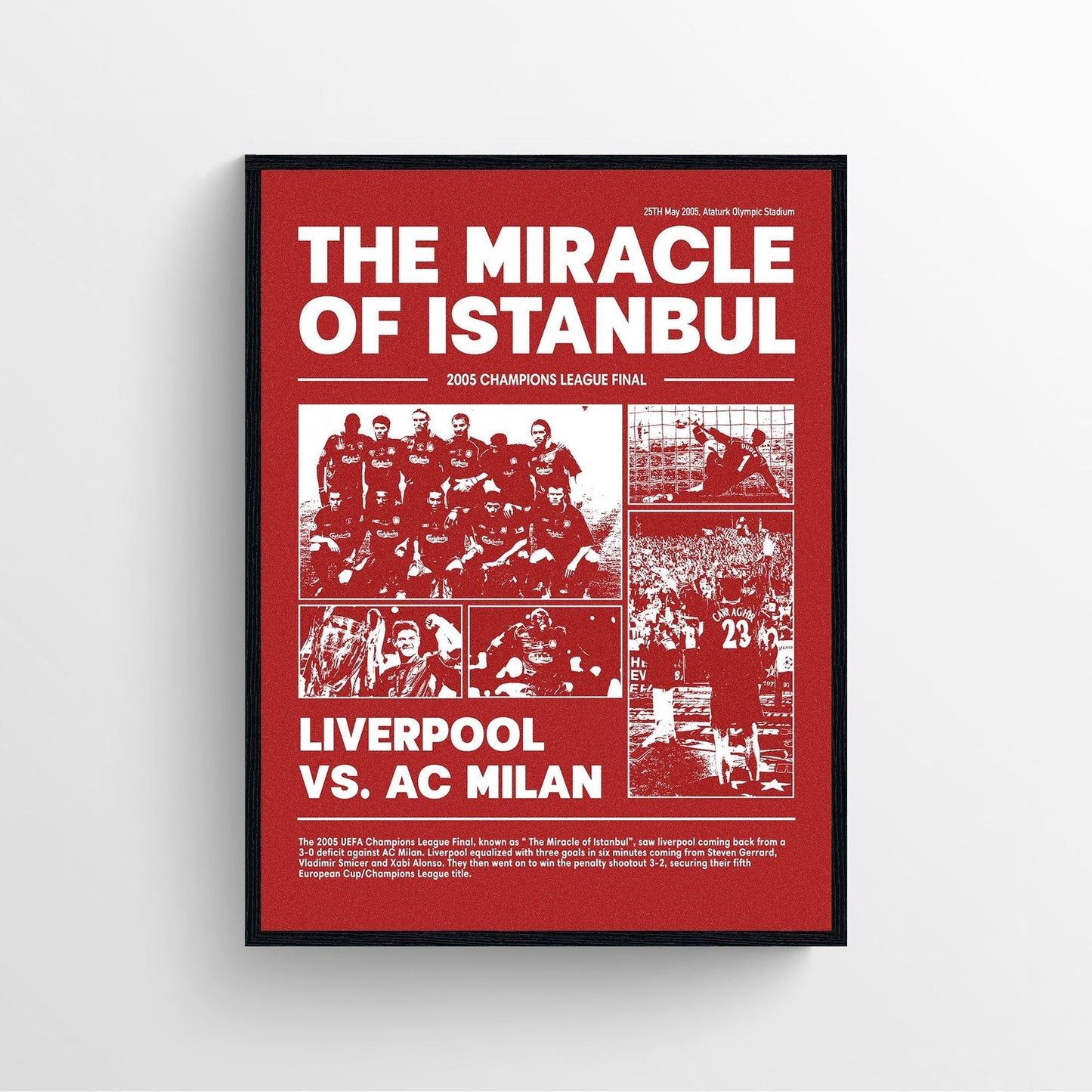 Liverpool "Istanbul" Poster Print