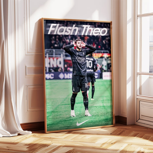 Theo Hernandez "Flash" Poster