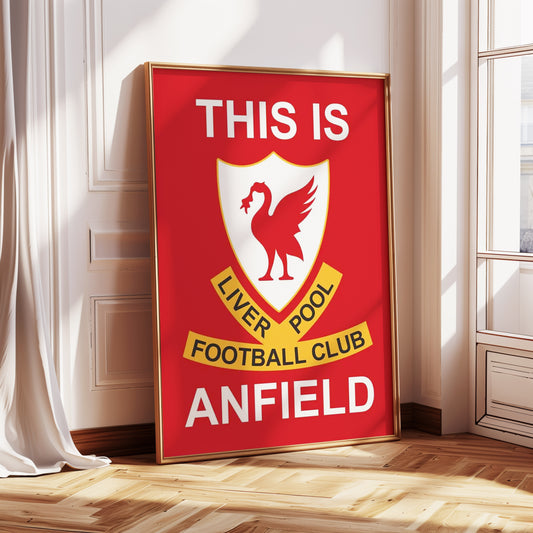 Liverpool "This Is Anfield" Poster