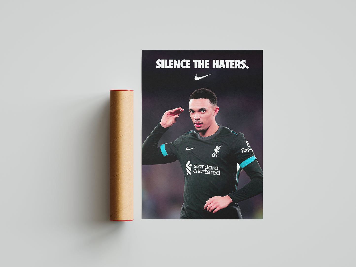 Trent Alexander-Arnold "Silence The Haters" Poster Print