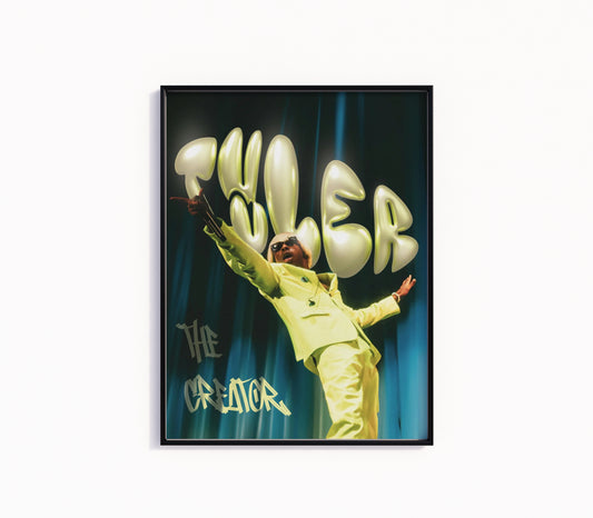 Tyler The Creator Poster, Igor Poster, Albumcover Poster, signierte Signatur, Poster Wandkunst, individuelles Poster, Rap, Digitaldruck