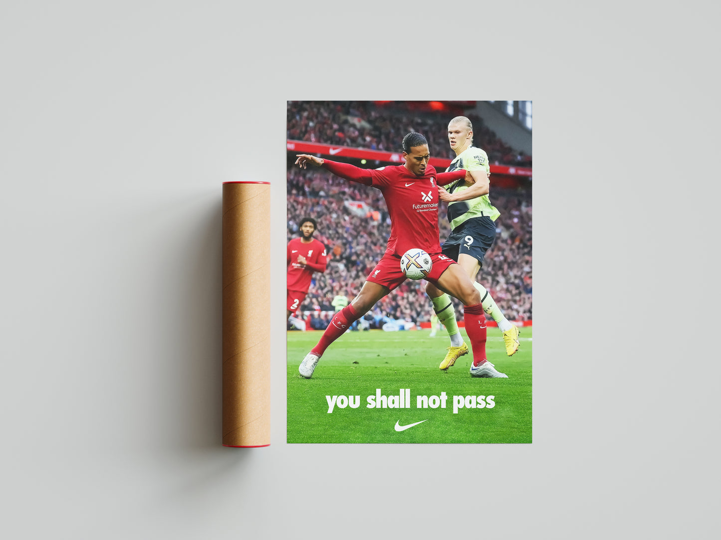 Virgil Van Dijk Poster Print – LGCraftedPrints