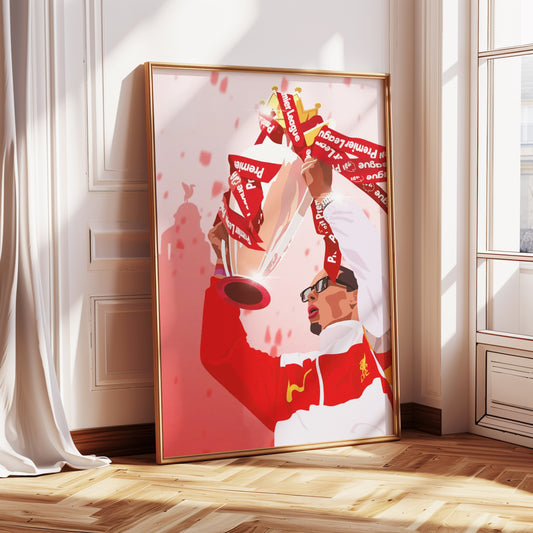 Virgil Van Dijk Poster