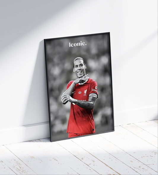Virgil van Dijk Poster