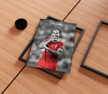 Virgil van Dijk Poster