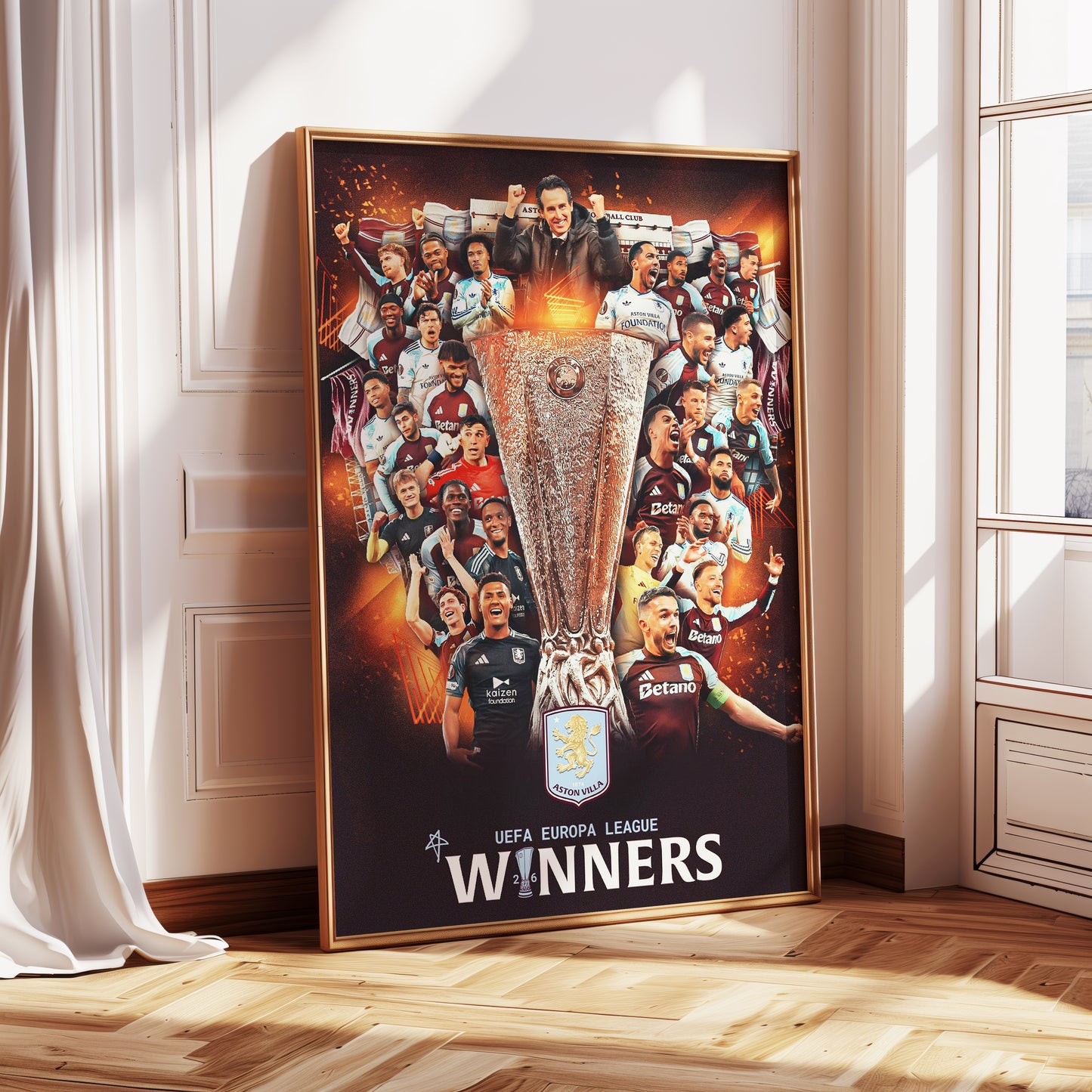 Aston Villa Poster