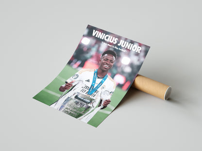 Vinicius Junior Poster Print