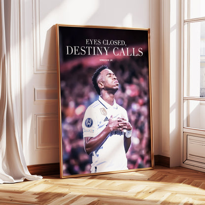 Vinicius Jr "Destiny Calls" Poster