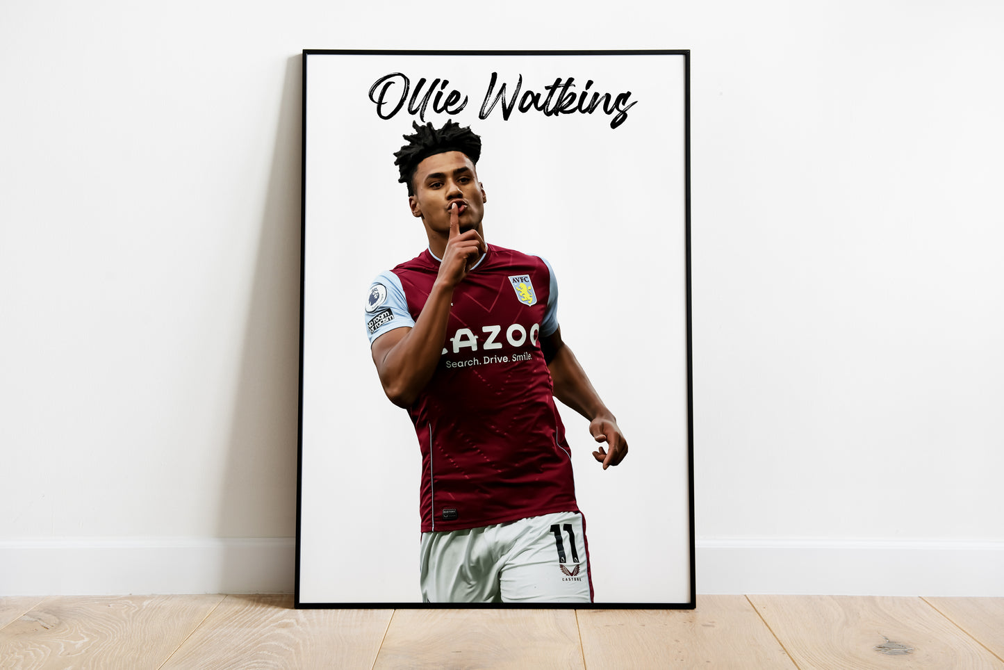 Watkins Poster Sofortiger Download Ollie Watkins Wandkunst Watkins England Poster Geburtstagsgeschenk Aston Villa Fan Geschenk druckbares Poster