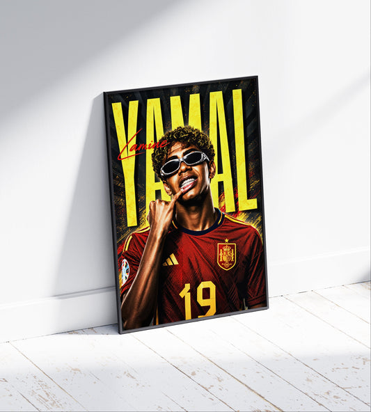 Lamine Yamal Poster