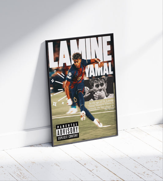 Lamine Yamal Poster