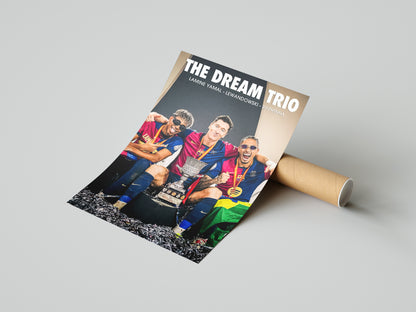 Barcelona "Dream Trio" Poster