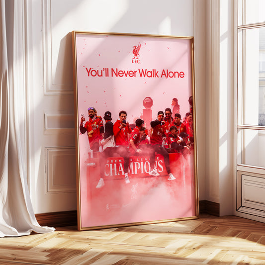 Liverpool "YNWA" Poster