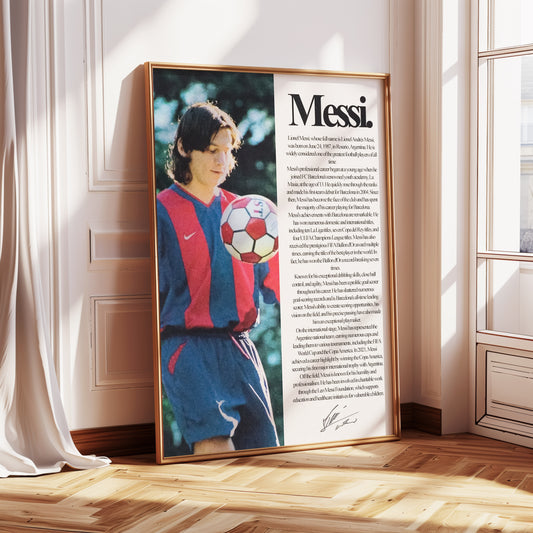 Lionel Messi Poster