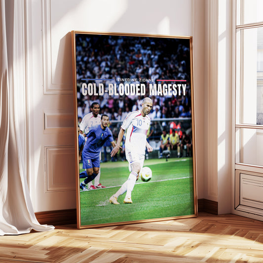 Zinedine Zidane Poster