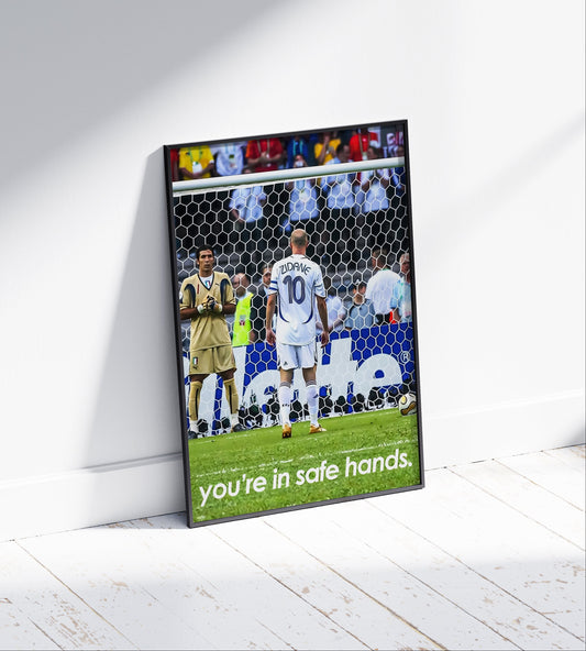Zinedine Zidane Poster